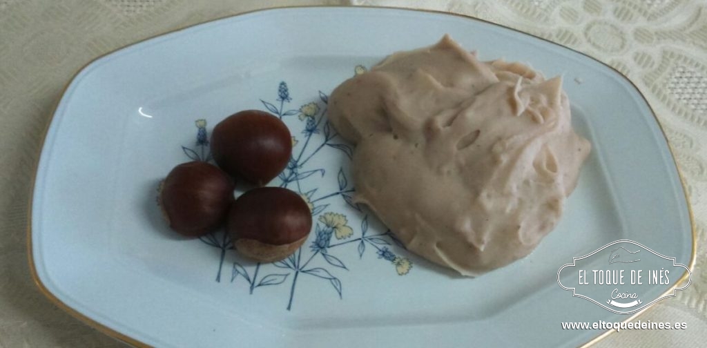 Puré de castañas