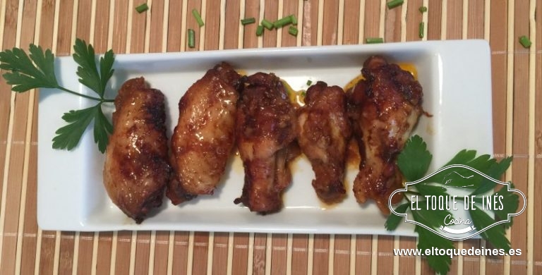 Alitas de pollo picantes