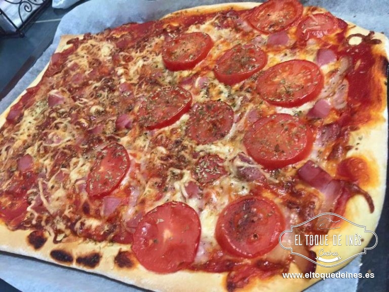 Os enseño una que hago poniendo rodajas de tomate natural...buenísima!