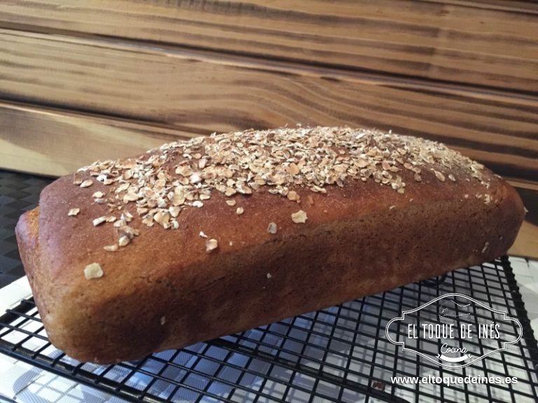 Pan de molde con centeno