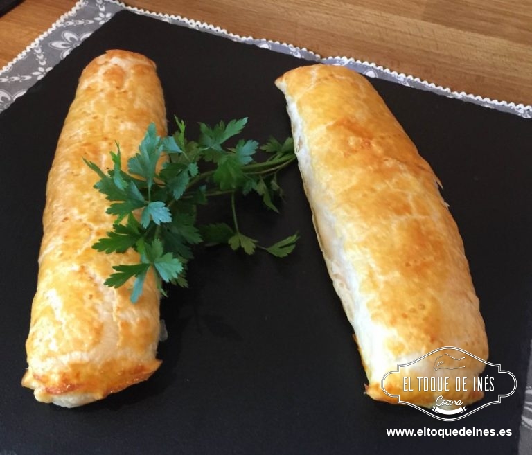 Rollitos de jamón y quesos