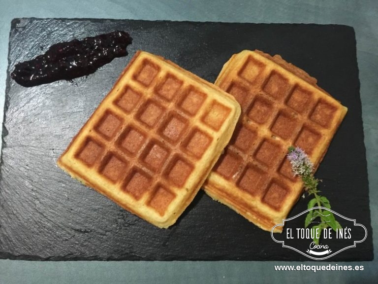 Y a disfrutar estos ricos gofres !