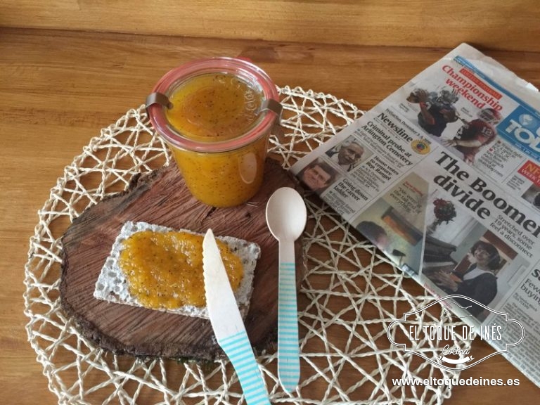 Mermelada de calabaza y mandarina