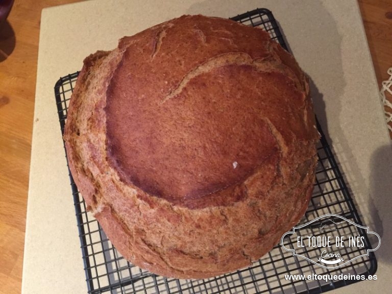 El proceso del horno el mismo que en el pan anterior.