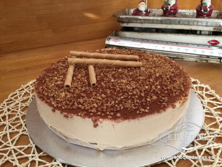 Tarta de turrón