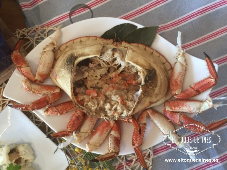 Lo primero que nos comeremos será el caparazón del buey que tenemos en la nevera fresco.