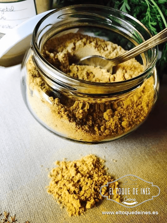 Guardamos en un bote de cristal y listo para utilizar.