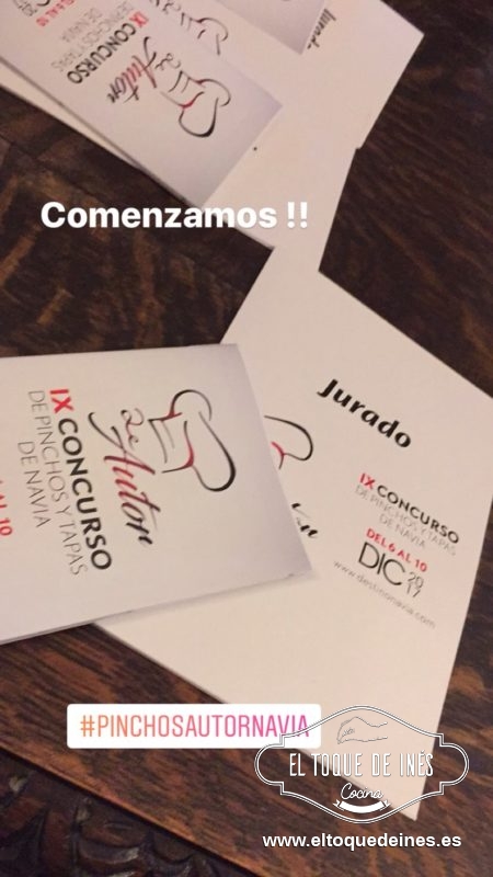 Concurso de pinchos de autor Navia (2017)