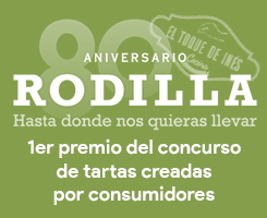 80 Aniversario Rodilla - Primer premio del concurso de tartas creadas por consumidores