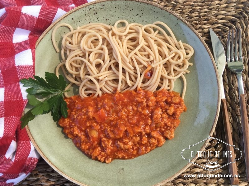 Soja texturizada con salsa de soja y sésamo - Mi Cocina Real