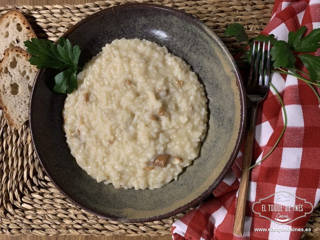 Risotto con boletus