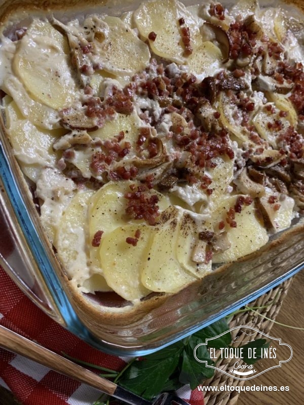Retiramos del horno y dejamos reposar 10 minutos.