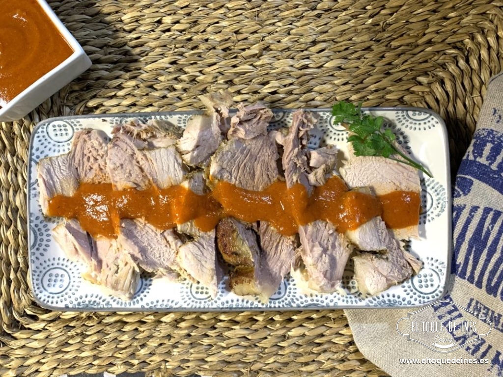Jamón asado estilo de Marga Cobas