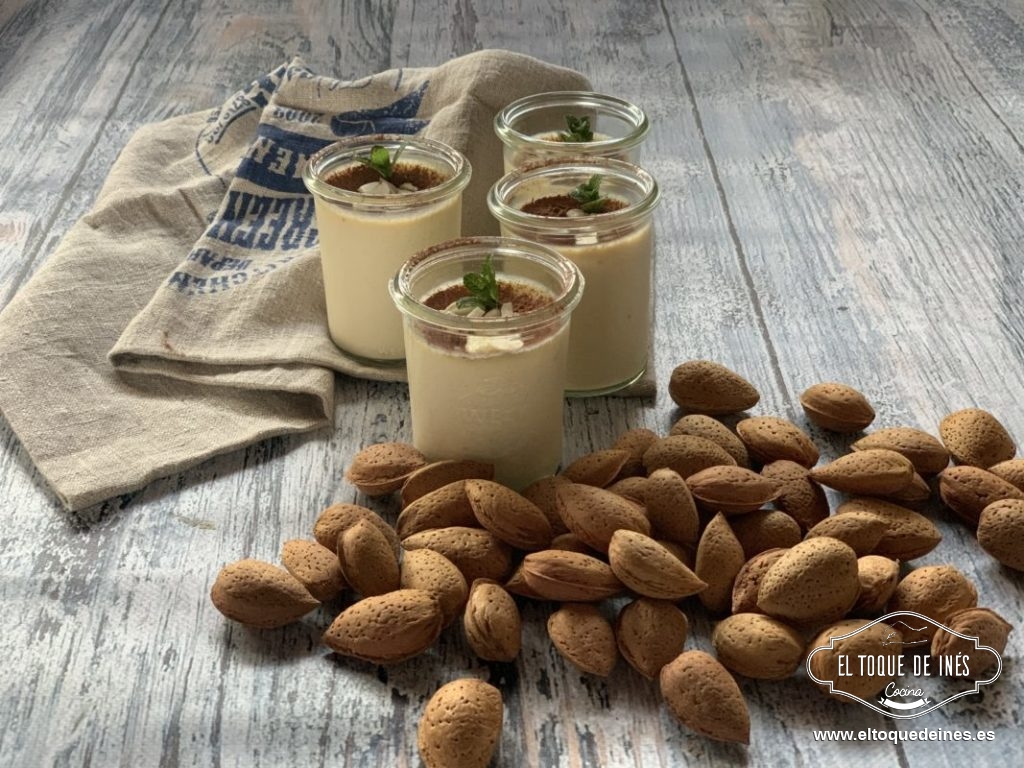 Panna cotta de turrón 