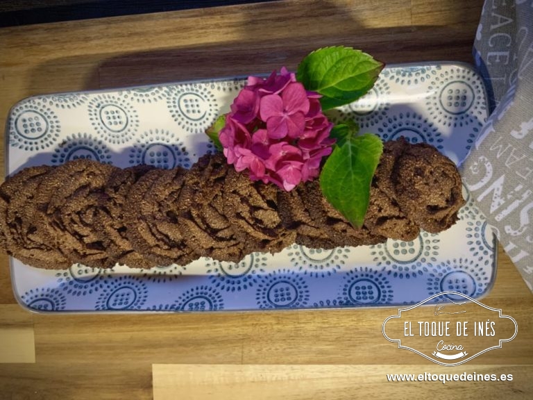 Galletas de cacao sin gluten