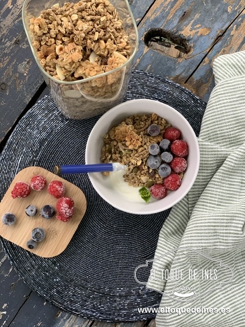 Lista nuestra granola para disfrutar!