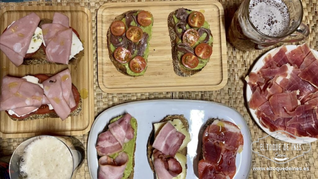 Tostas para cenas y desayunos 