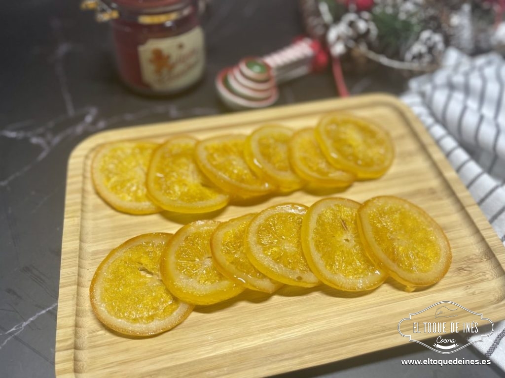Naranja confitada 