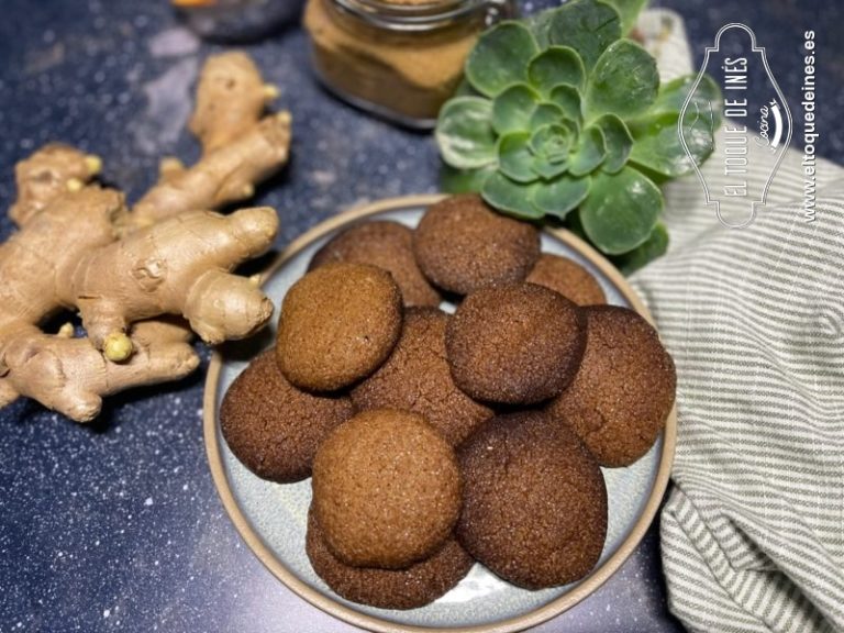 Cookies de jengibre y canela