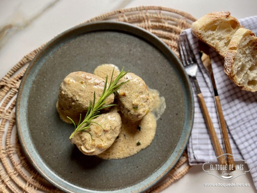 Solomillo a la mostaza y pimienta