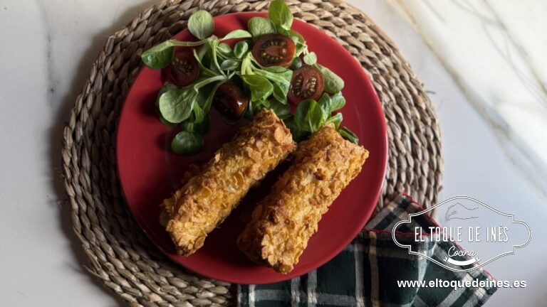 Rollitos de pan de molde