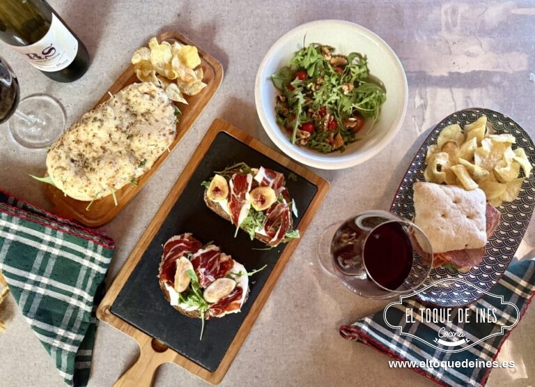 Tostas gourmet de embutido ibérico